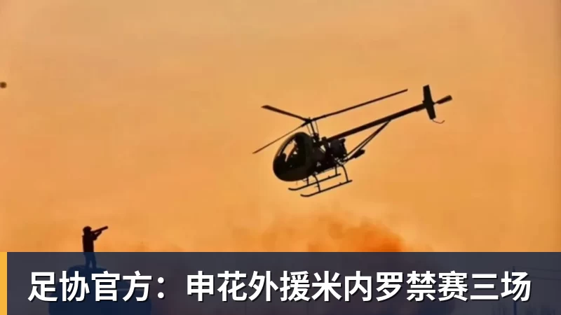 星空体育足协官方:申花外援米内罗禁赛三场